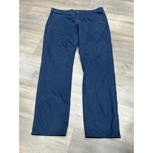 Ted Baker London Indonis Pants Mens 36R Blue Slim Stretch Chinos Business Casual